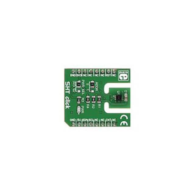 MIKROE-2101 MikroElektronika                                                                    SHT CLICK HUMIDITY/TEMP SENSOR