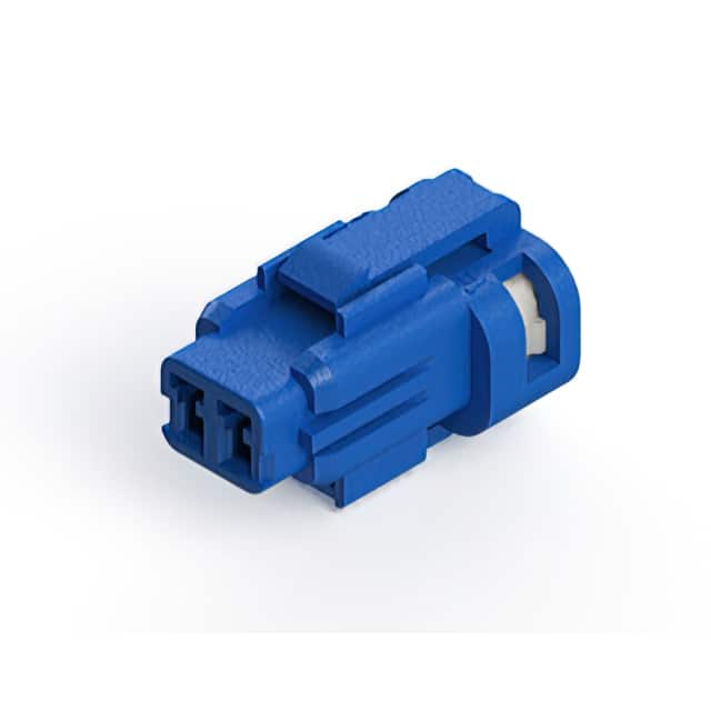 560-002-000-410 EDAC Inc.                                                                    2 PIN RECEPTACLE (BLUE)