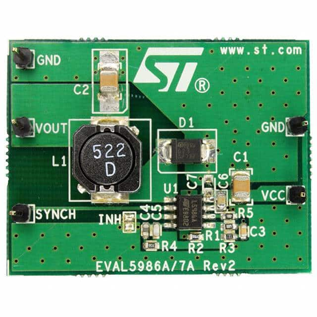 EVAL5947 STMicroelectronics                                                                    BOARD EVALUATION FOR L5947