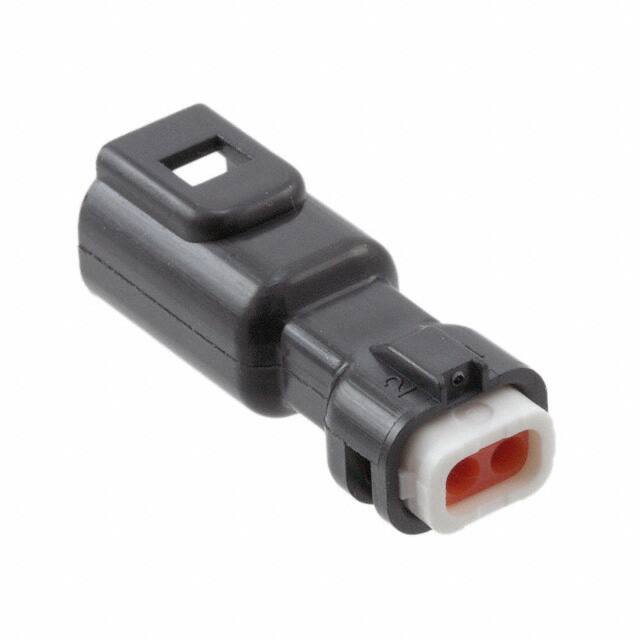 565-002-000-311 EDAC Inc.                                                                    CONN PLUG 2WAY BLACK 22-28AWG