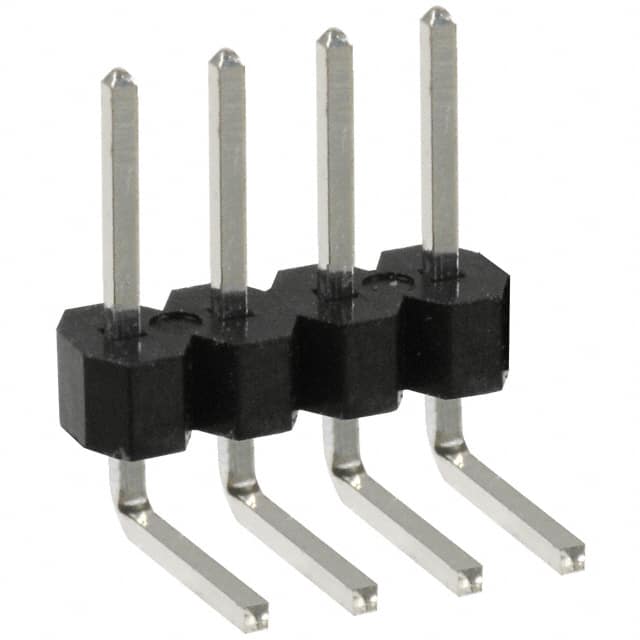 PEC04SBBN Sullins Connector Solutions                                                                    CONN HEADER .100 SINGL R/A 4POS