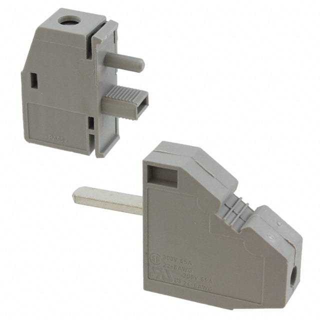 0709013 Phoenix Contact                                                                    TERM BLK SCREW CLAMP 1POS GRAY