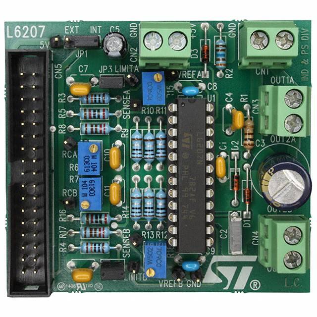 EVAL6207N STMicroelectronics                                                                    BOARD MOTOR STEPPER/DC L6207 DIP