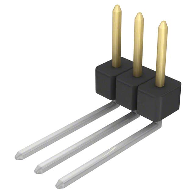 PBC03SBDN Sullins Connector Solutions                                                                    CONN HEADER .100 SINGL R/A 3POS