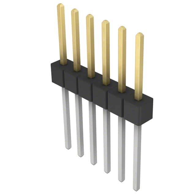 PBC06SFDN Sullins Connector Solutions                                                                    CONN HEADER .100 SINGL STR 6POS