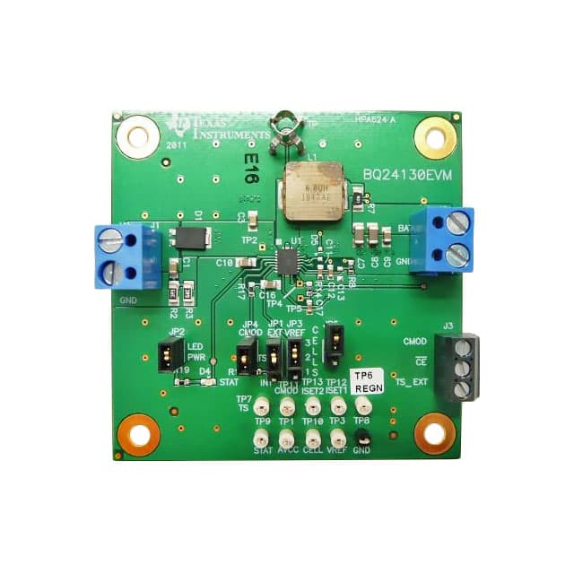 BQ24130EVM Texas Instruments                                                                    EVAL MODULE FOR BQ24130