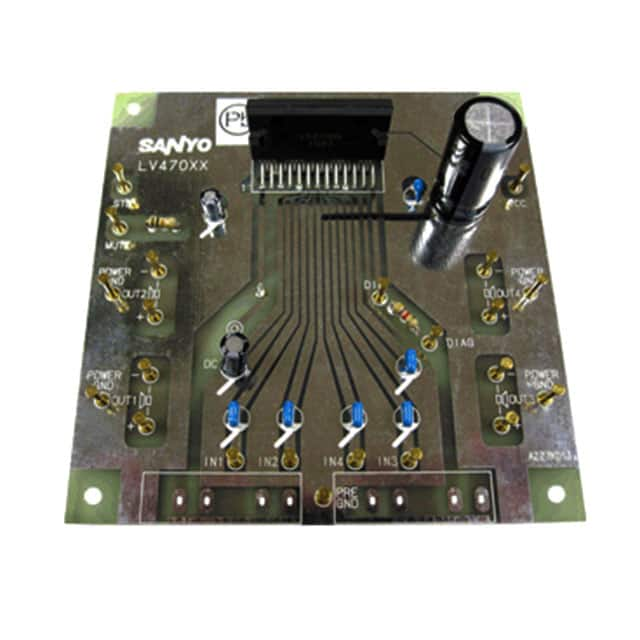 LV47009PGEVB ON Semiconductor                                                                    EVAL BOARD LV47009PG