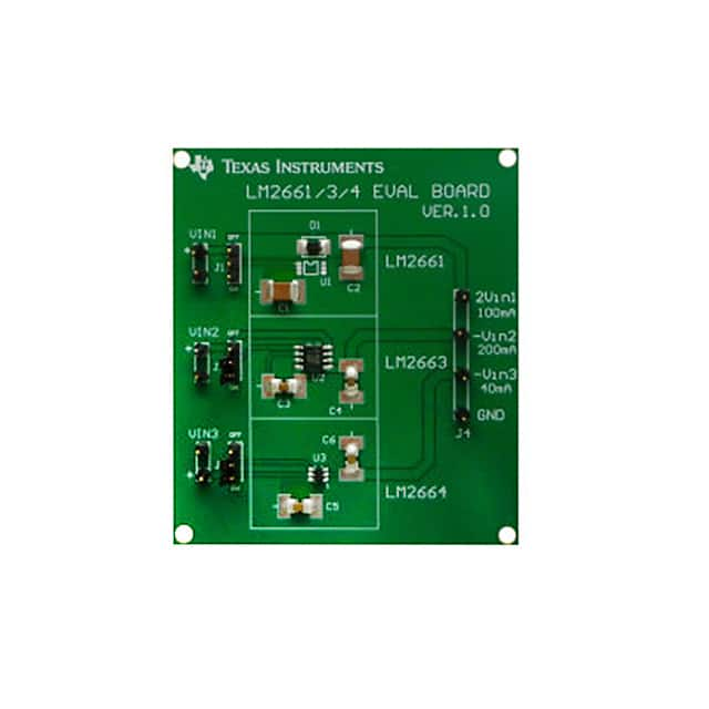 LM2661/3/4EVAL/NOPB Texas Instruments                                                                    BOARD EVAL FOR LM2661/3/4