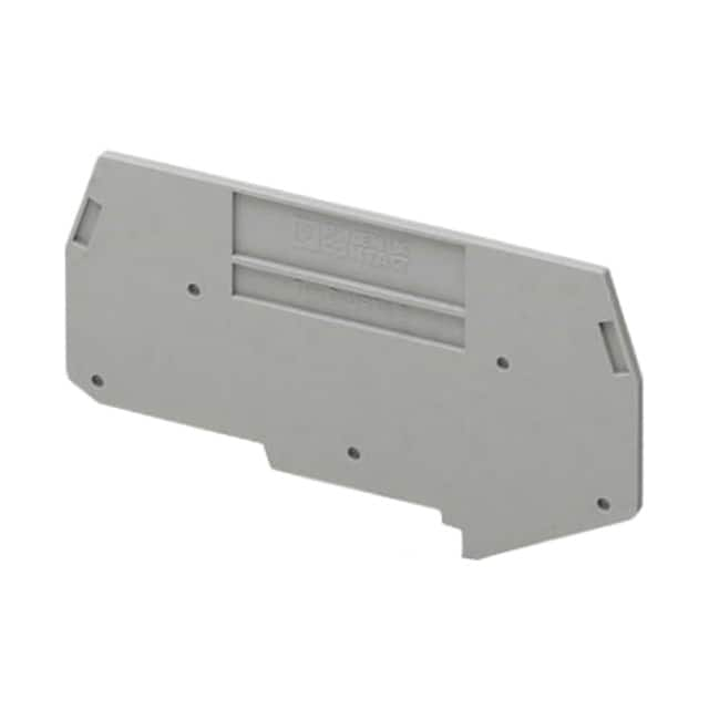 3026340 Phoenix Contact                                                                    END COVER FOR MOD TERM BLOCKS