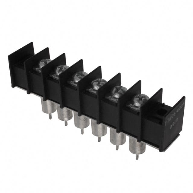 7606-602NLF Tusonix a Subsidiary of CTS Electronic Components                                                                    CONN BARRIER STRIP 6CIRC 0.437