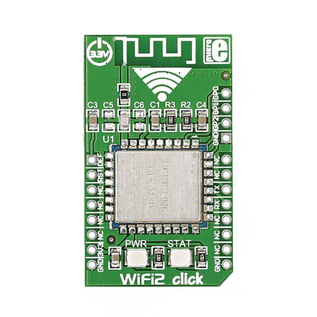 MIKROE-1768 MikroElektronika                                                                    WIFI2 CLICK BOARD 3.3V