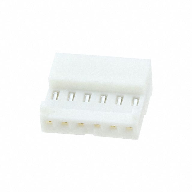 3-644020-6 TE Connectivity AMP Connectors                                                                    CONN RCPT 6POS 24AWG .100 WHITE