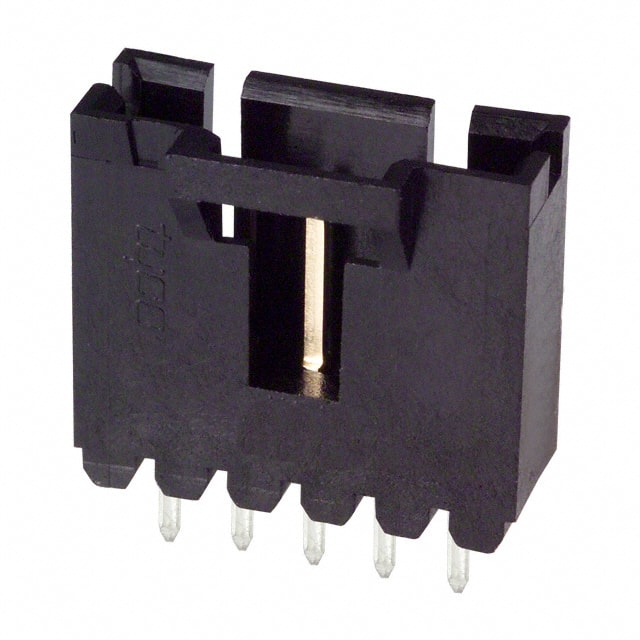 103735-4 TE Connectivity AMP Connectors                                                                    CONN HEADER VERT .100 5POS 30AU