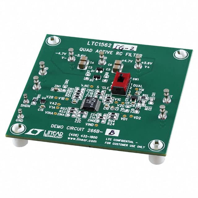 DC266B-B Linear Technology/Analog Devices                                                                    DEMO BOARD FOR LTC1562CG-2