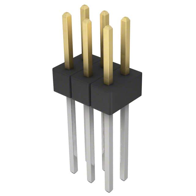 PBC03DADN Sullins Connector Solutions                                                                    CONN HEADER .100 DUAL STR 6POS