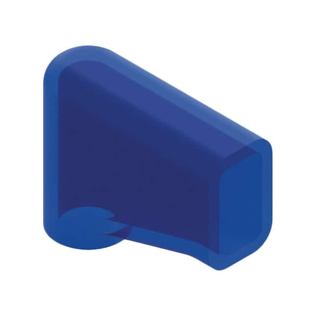 248532 Essentra Components                                                                    CONN SLEEVE 0.25 1POS BLUE TRANS