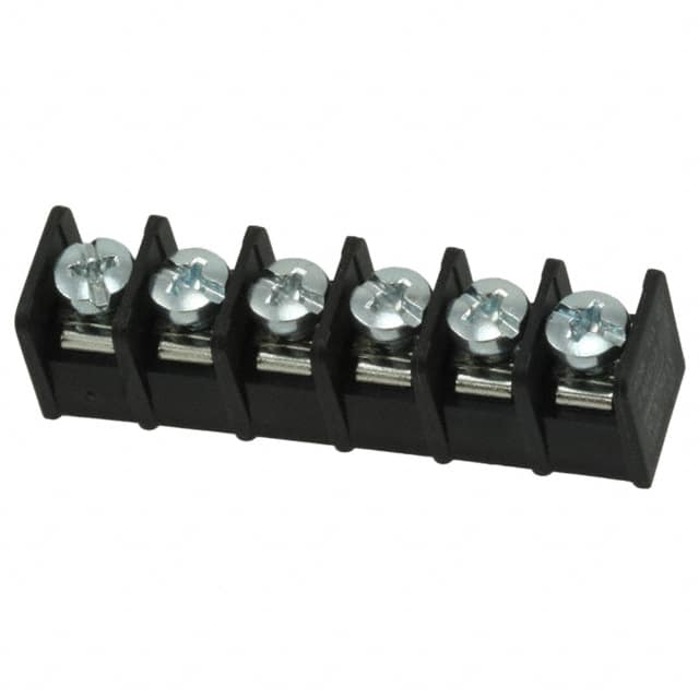 4DB-P107-06 TE Connectivity AMP Connectors                                                                    CONN BARRIER STRIP 6CIRC 0.325