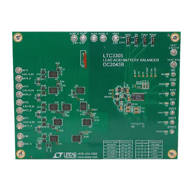 DC2043B Linear Technology/Analog Devices                                                                    EVAL BOARD FOR LTC3305