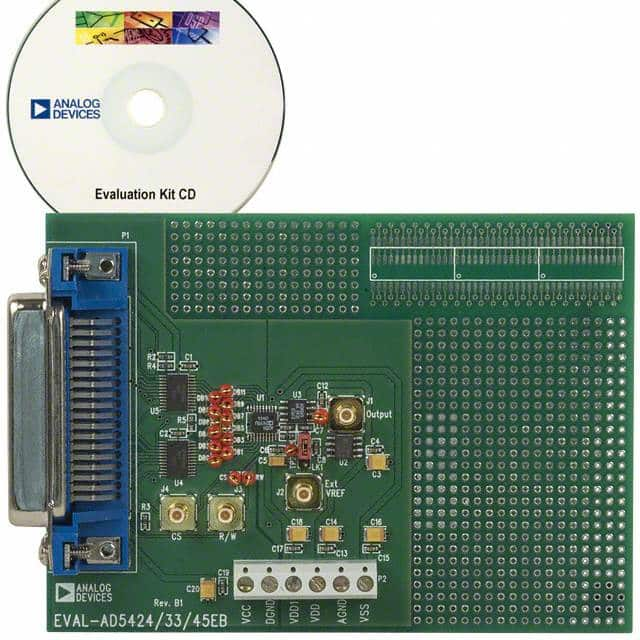 EVAL-AD5424EBZ Analog Devices Inc.                                                                    BOARD EVALUATION FOR AD5424