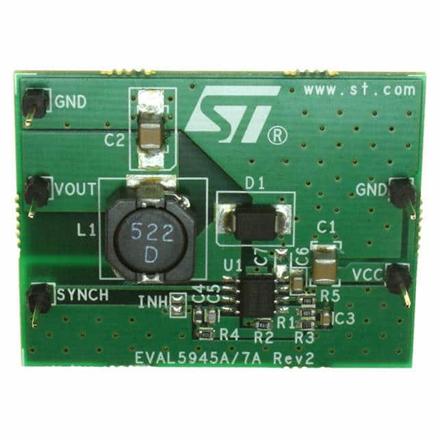 EVAL5947A STMicroelectronics                                                                    BOARD EVALUATION FOR L5947A