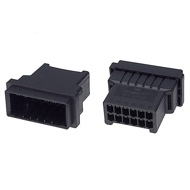 178964-6 TE Connectivity AMP Connectors                                                                    CONN HOUSING TAB 12POS DUAL FREE