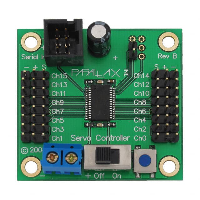 28023 Parallax Inc.                                                                    CONTROLLER 16SERVO MOTOR CONTROL