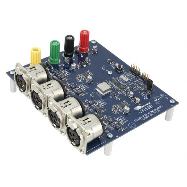 CRD5381 Cirrus Logic Inc.                                                                    REFERENCE DESIGN CS5381 AUD ADC