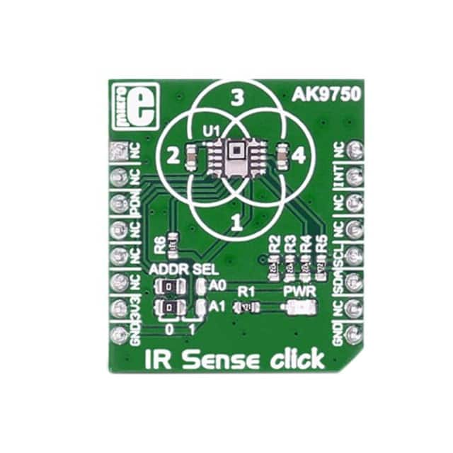 MIKROE-2677 MikroElektronika                                                                    IR SENSE CLICK