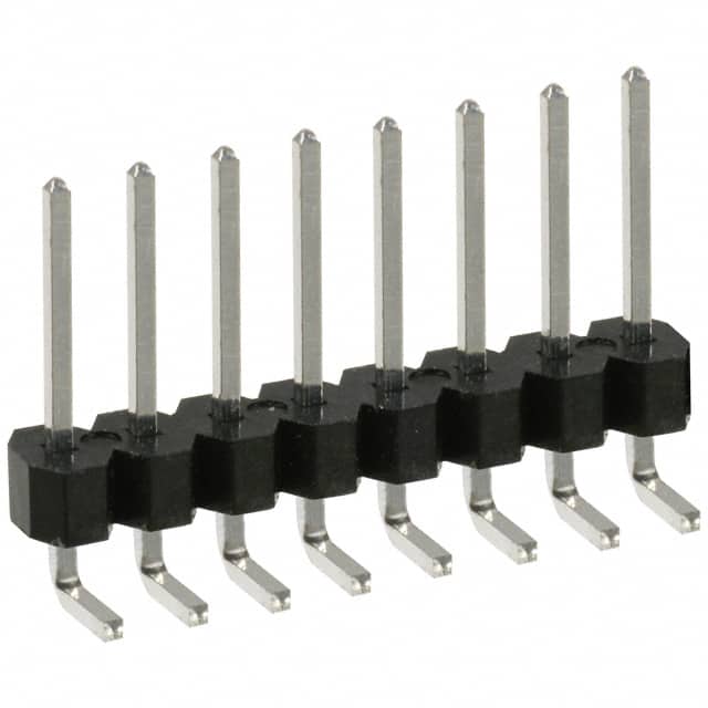 PEC08SGAN Sullins Connector Solutions                                                                    CONN HEADER .100 SINGL R/A 8POS