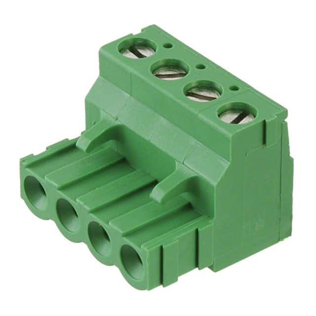 282807-4 TE Connectivity AMP Connectors                                                                    TERM BLOCK PLUG 4POS STR 5.08MM