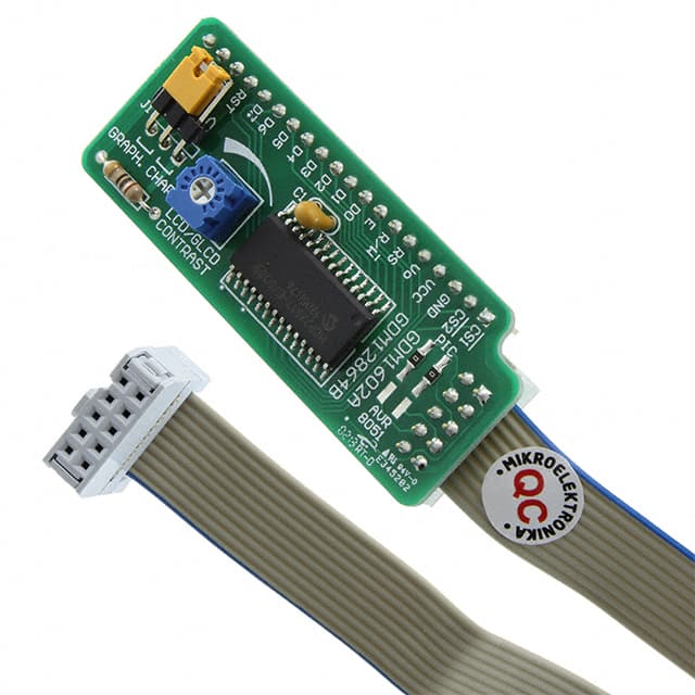 MIKROE-154 MikroElektronika                                                                    BOARD ADAPTER SER GLCD 128X64