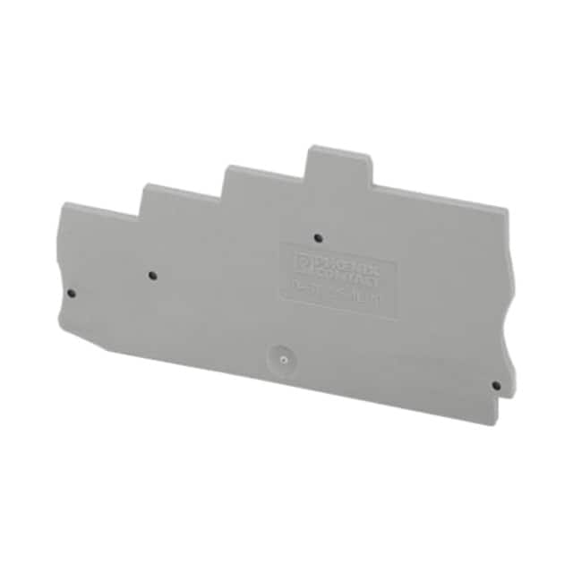 3041930 Phoenix Contact                                                                    END COVER MODU TERM BLOCKS GRAY