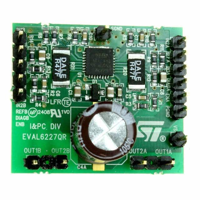 EVAL6227QR STMicroelectronics                                                                    EVAL BOARD FOR L6227Q