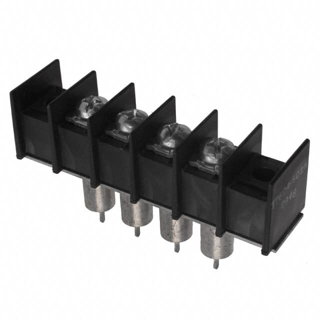 7604-602NLF Tusonix a Subsidiary of CTS Electronic Components                                                                    CONN BARRIER STRIP 4CIRC 0.437