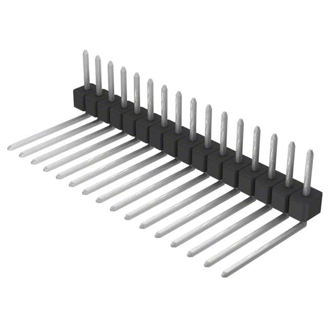 PEC16SBEN Sullins Connector Solutions                                                                    CONN HEADER .100 SINGL R/A 16POS