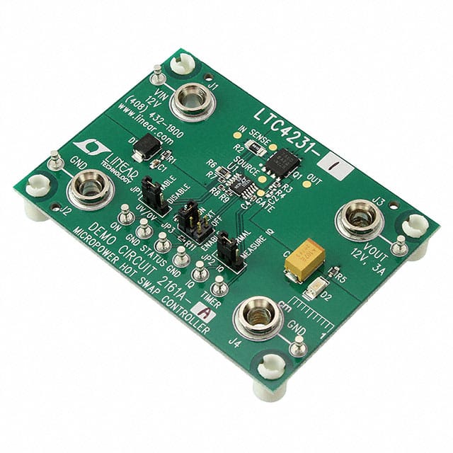 DC2161A-A Linear Technology/Analog Devices                                                                    DEMO BOARD LTC4231IMS-1 HOTSWAP