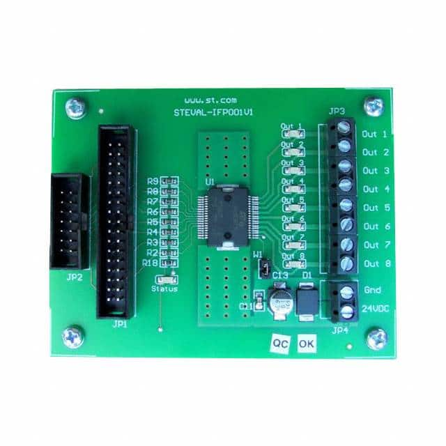 STEVAL-IFP001V1 STMicroelectronics                                                                    EVAL BOARD FOR 8CH HI SIDE DRVR