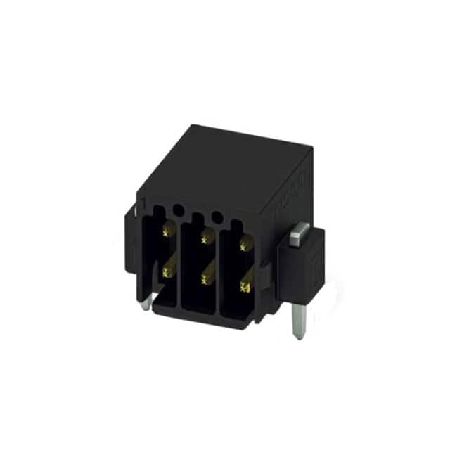 1845027 Phoenix Contact                                                                    TERM BLOCK HDR 4POS 90DEG 2.54MM