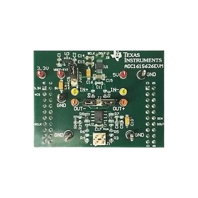 ADC161S626EVM Texas Instruments                                                                    EVAL BOARD FOR ADC161S626