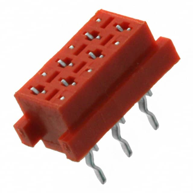 690367180672 Wurth Electronics Inc.                                                                    CONN 2.54MM FEMALE STR RED 6POS