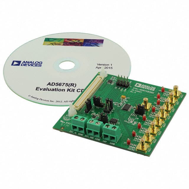 EVAL-AD5675RSDZ Analog Devices Inc.                                                                    EVAL BOARD FOR AD5675