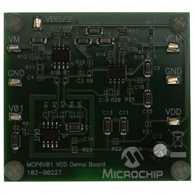 MCP6V01DM-VOS Microchip Technology                                                                    DEMO BOARD FOR MCP6V01