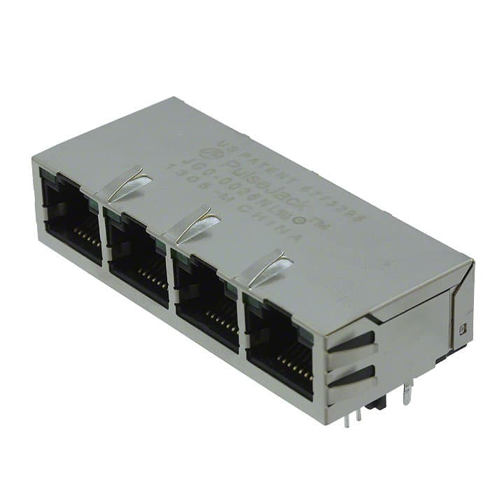 JG0-0026NL Pulse Electronics Network                                                                    CONN MAGJACK 4PORT 1000 BASE-T