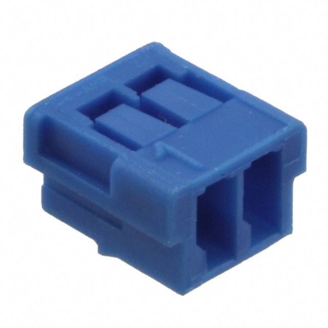 2-179228-2 TE Connectivity AMP Connectors                                                                    CT CRIMP-2 REC HSG 2P BLUE