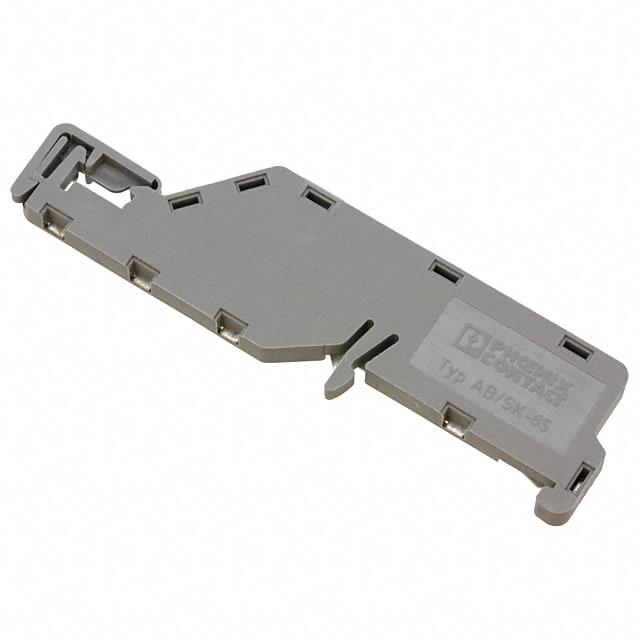 3026489 Phoenix Contact                                                                    SUPPORT BRKT DIN RAIL 6.2MM GRAY