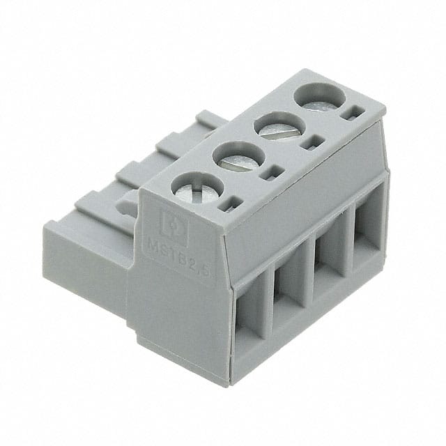 1860045 Phoenix Contact                                                                    TERM BLOCK PLUG 4POS STR 5MM