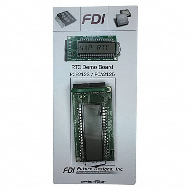 RTC-DEMO-PCF2123 Future Designs Inc.                                                                    BOARD RTC DEMO PCF2123