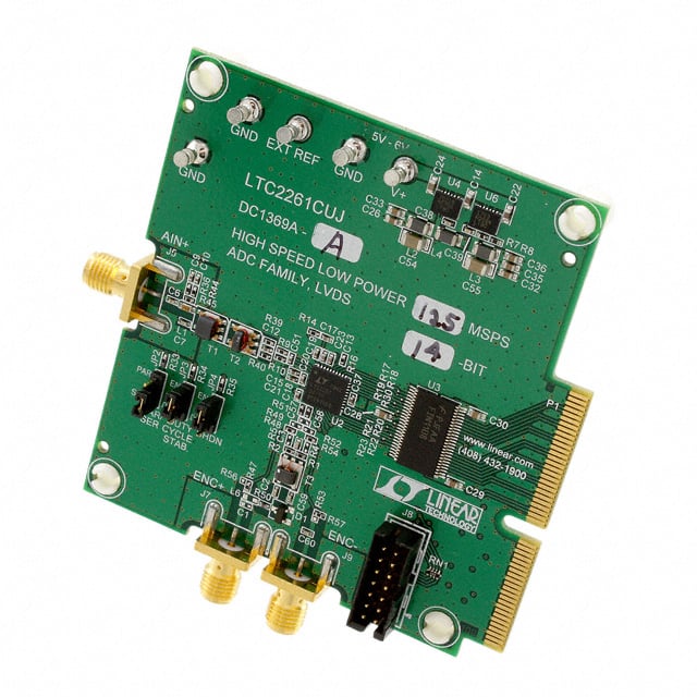 DC1369A-A Linear Technology/Analog Devices                                                                    BOARD DEMO 125MSPS LTC2261-14