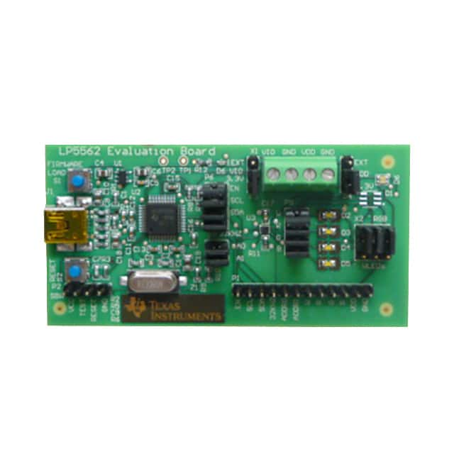 LP5562EVM Texas Instruments                                                                    EVAL BOARD FOR LP5562