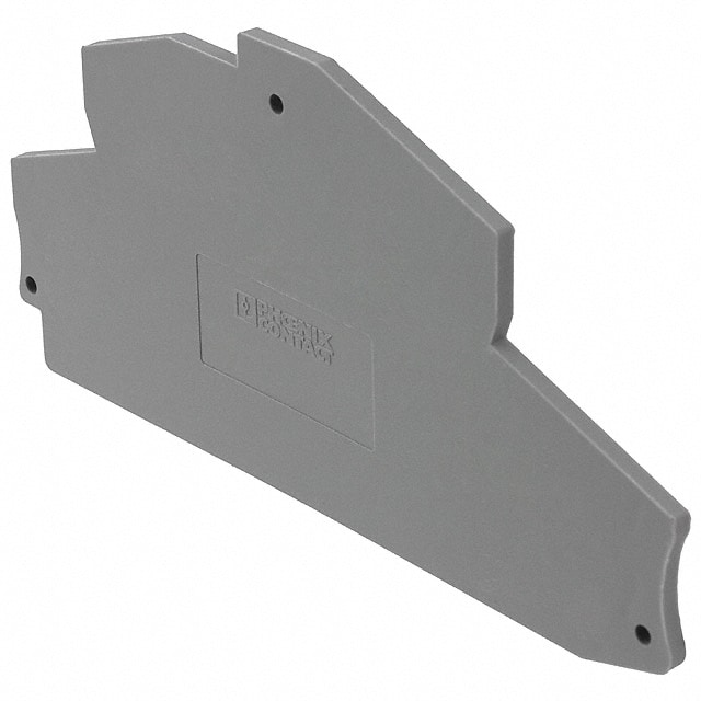 3035098 Phoenix Contact                                                                    END COVER GRAY